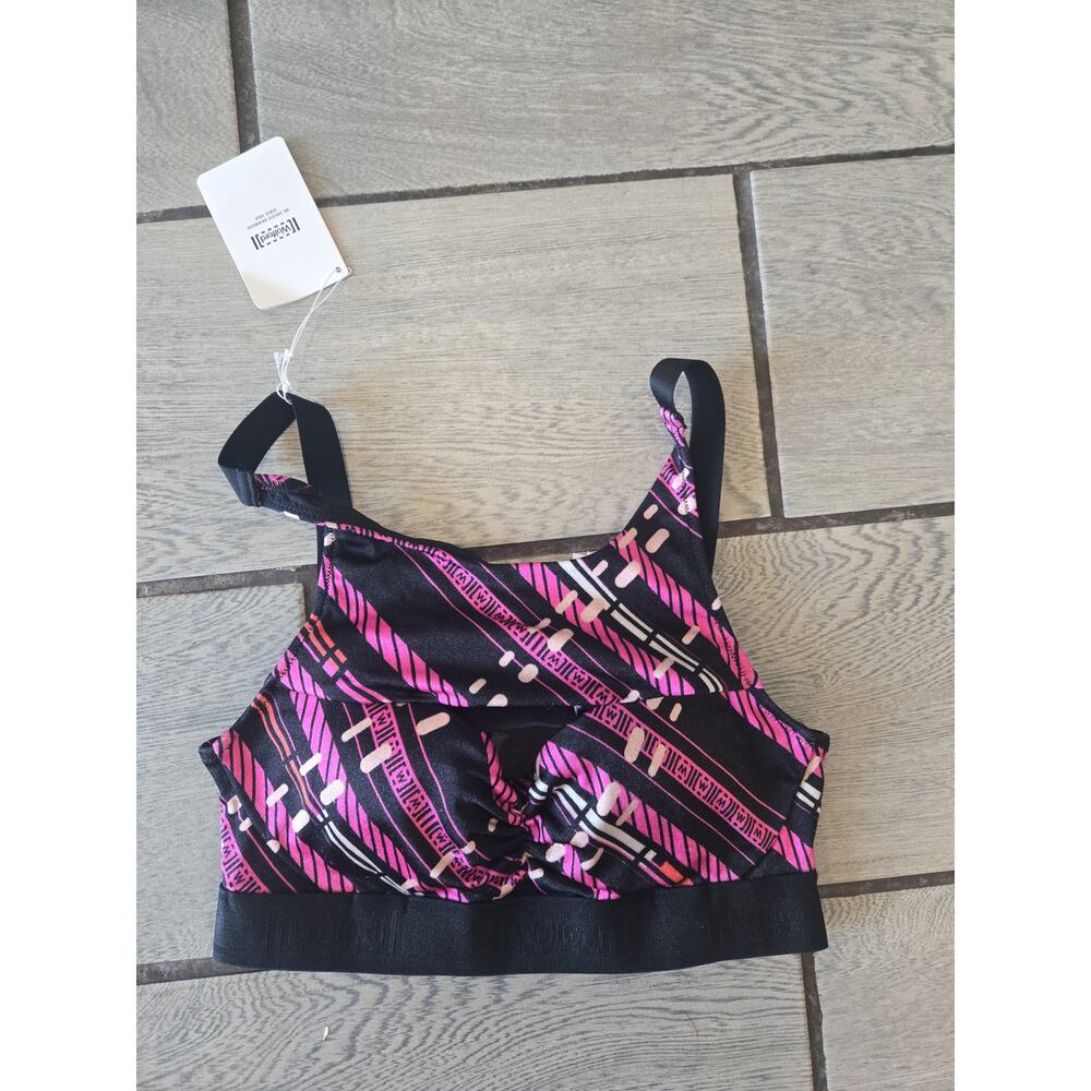 Wolford Multicolor Black Crop‎ Top Bra Women’s XS NWT